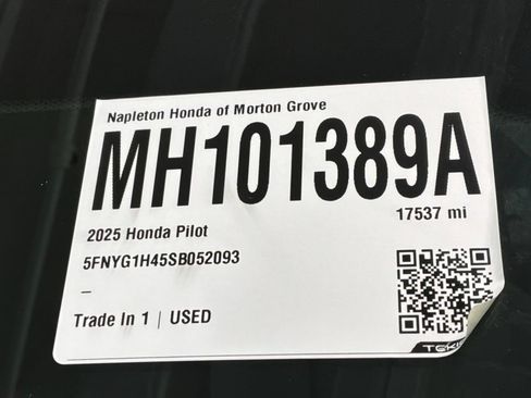 Certified 2025 Honda Pilot EX-L image 37
