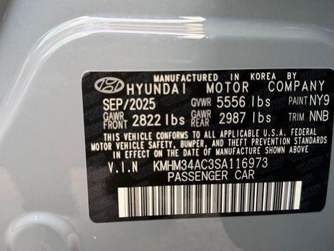 New 2025 Hyundai Ioniq 6 SEL image 21