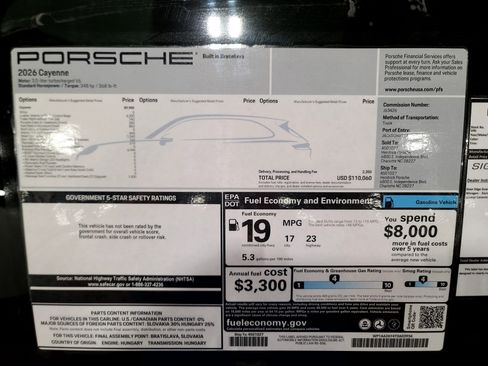 New 2026 Porsche Cayenne image 37