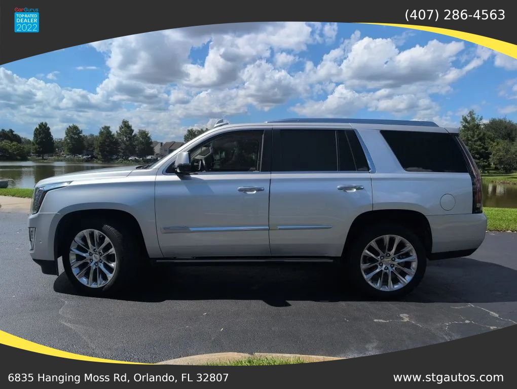 Used 2018 Cadillac Escalade Premium Luxury AWD/4WD image 2