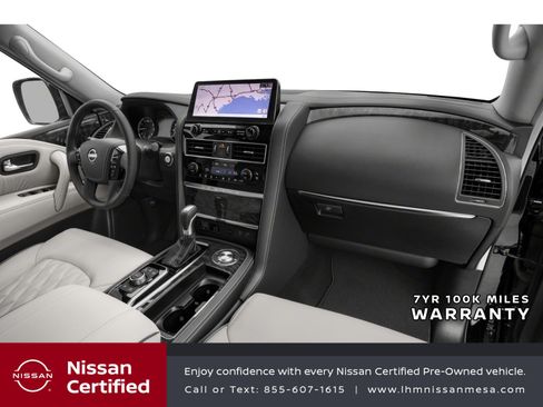 Certified 2024 Nissan Armada Platinum w/ Captain's Chairs Package RWD image 10