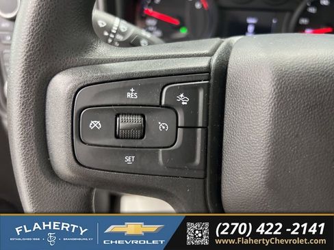 Used 2024 Chevrolet Silverado 1500 Custom w/ Turbomax Blackout Package AWD/4WD image 26