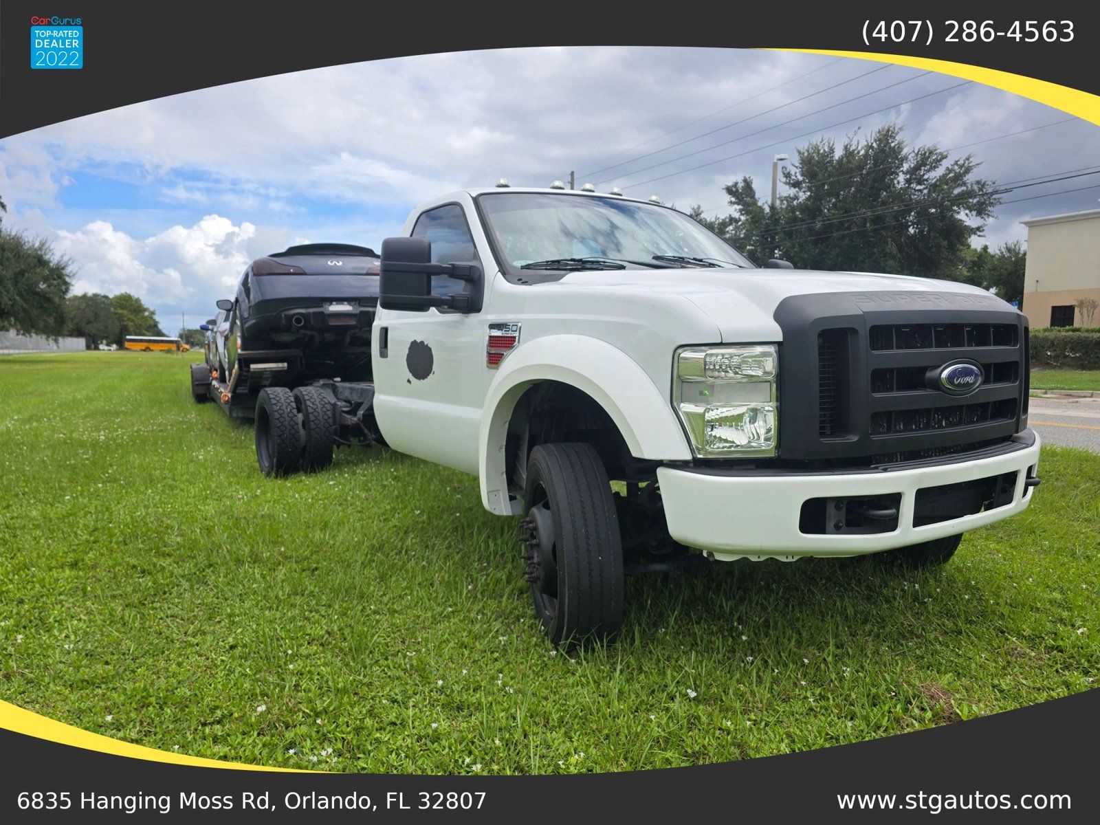Used 2009 Ford F450 2WD Regular Cab Super Duty image 2