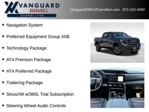 Used 2025 GMC Sierra 1500 AT4 w/ AT4 Premium Package AWD/4WD image 6
