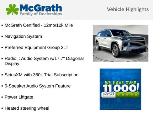 Used 2025 Chevrolet Traverse LT image 5