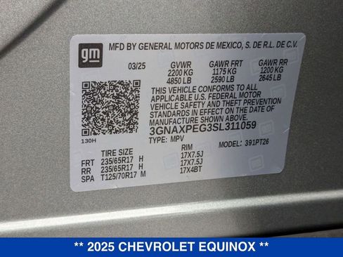 Used 2025 Chevrolet Equinox LT image 38