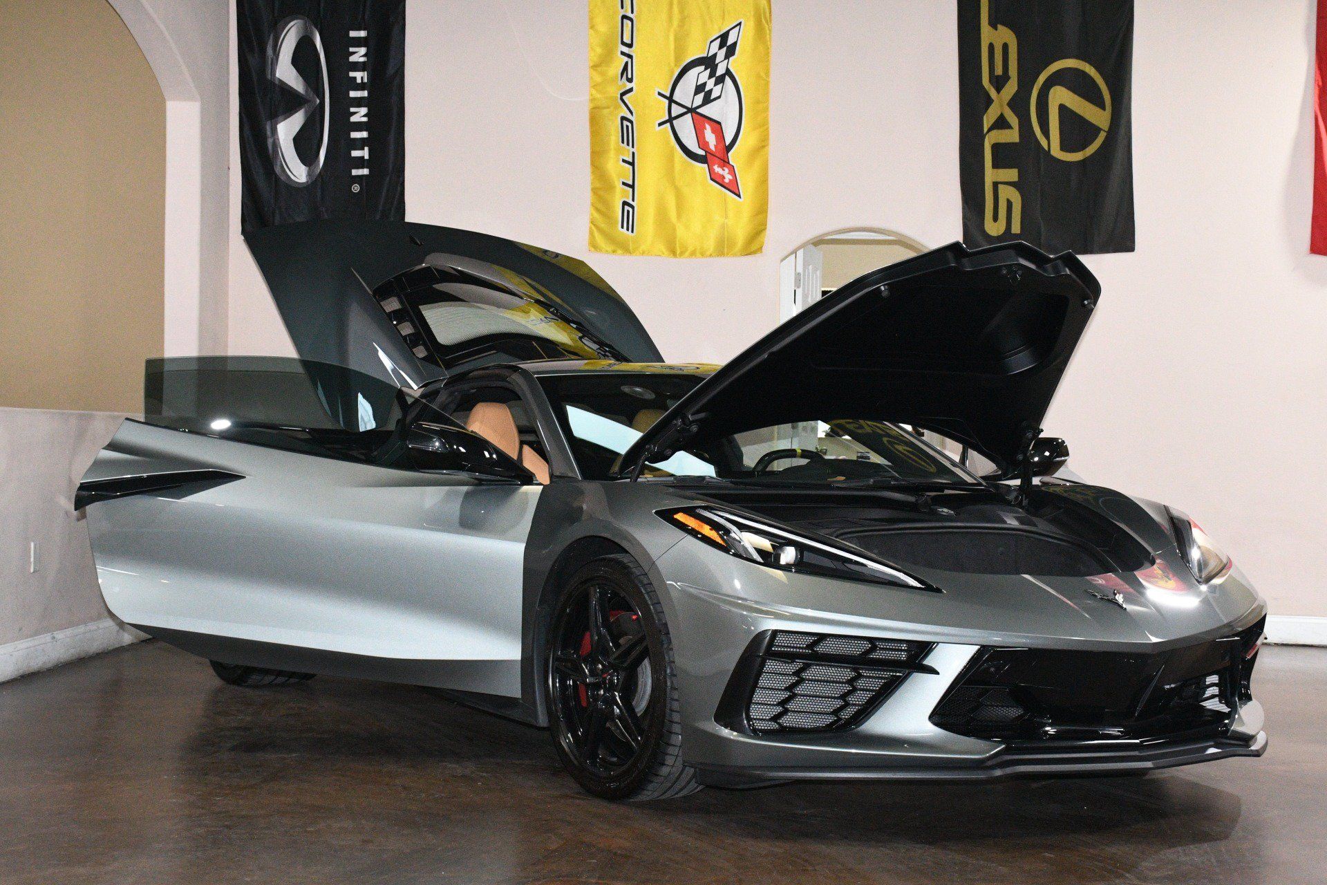 Used 2022 Chevrolet Corvette Stingray Preferred Cpe w/ Z51 Performance Package RWD image 89