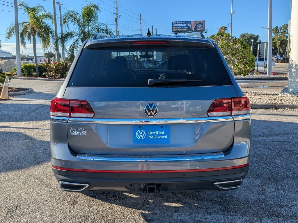 Certified 2023 Volkswagen Atlas SE w/ Panoramic Sunroof Package FWD image 5