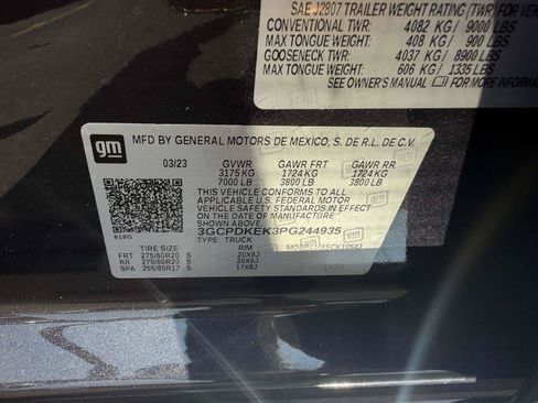 Certified 2023 Chevrolet Silverado 1500 LT AWD/4WD image 20