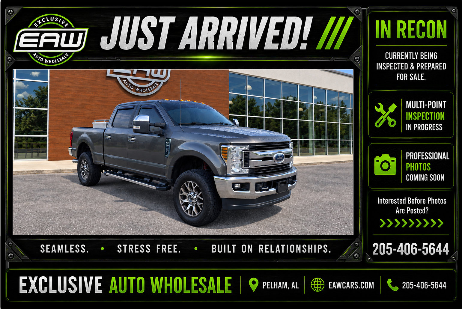 Used 2019 Ford F250 XLT w/ XLT Premium Package AWD/4WD image 1