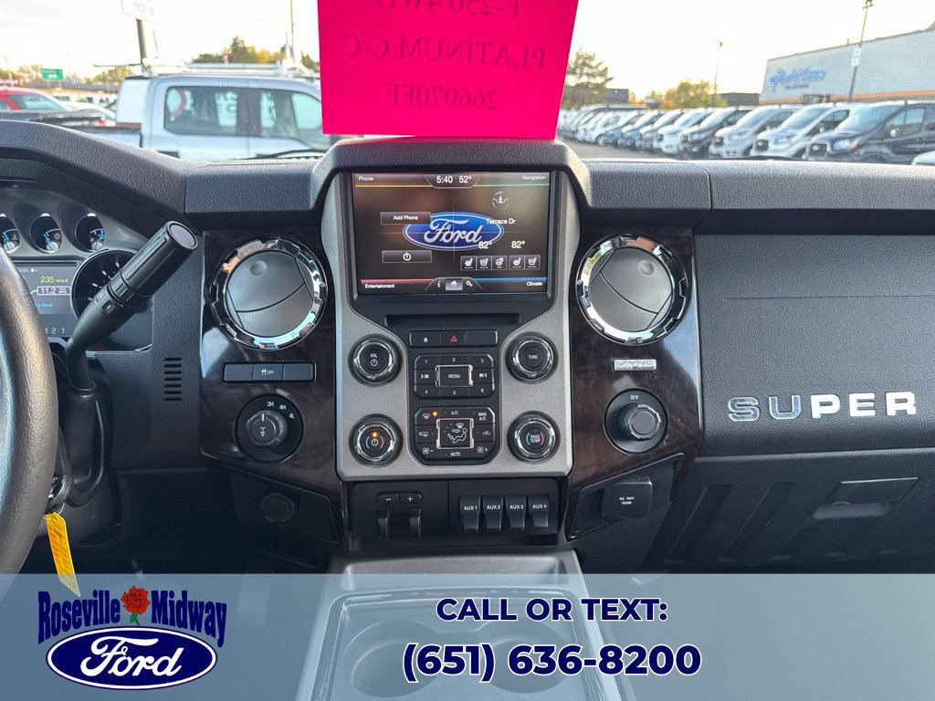 Used 2014 Ford F250 Platinum AWD/4WD image 13