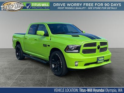 Used 2017 RAM 1500 Sport w/ Sublime Green Sport Package