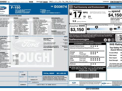 Used 2013 Ford F150 Lariat w/ Luxury Equipment Group AWD/4WD image 2