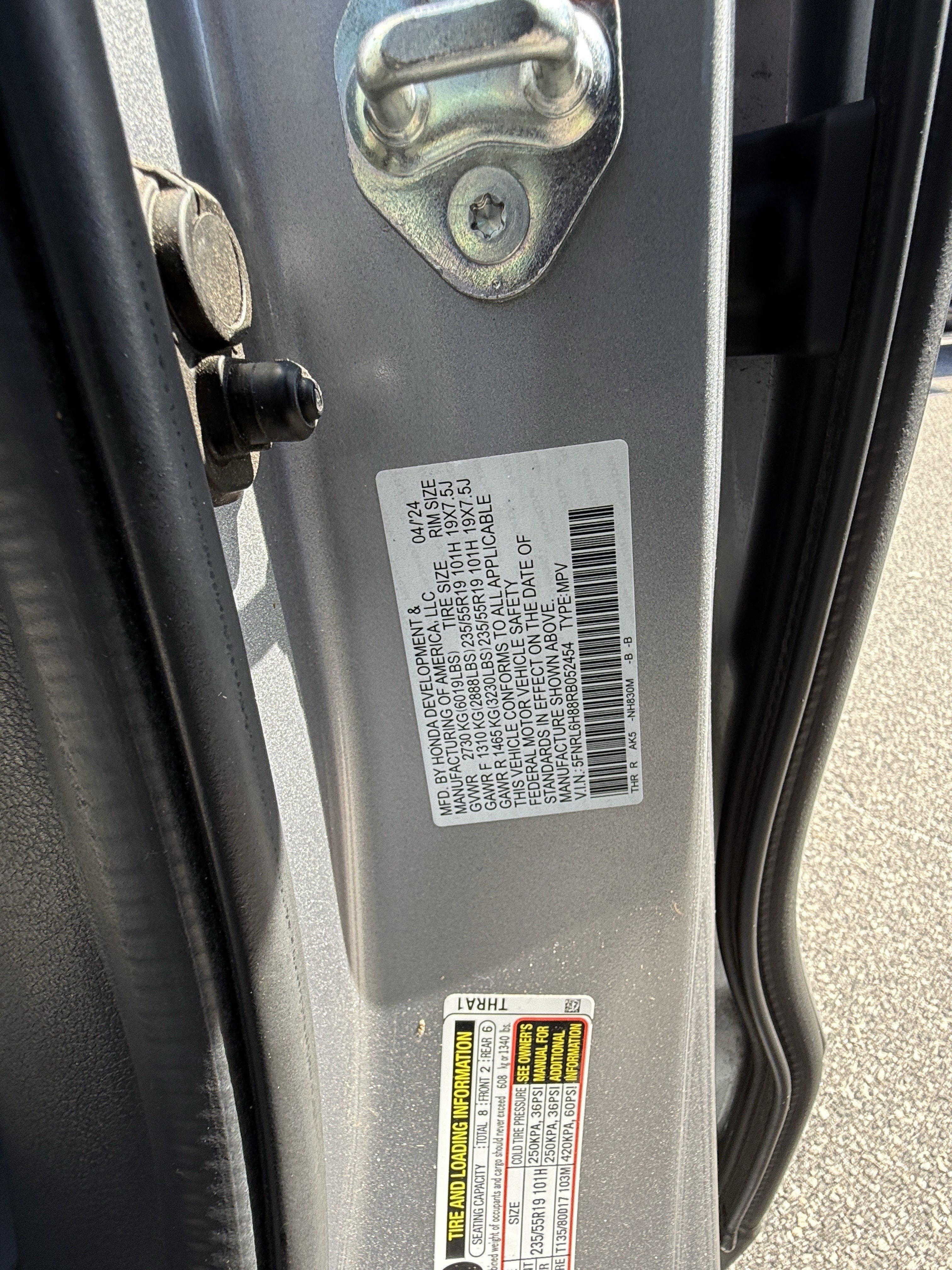 Certified 2024 Honda Odyssey Touring image 38
