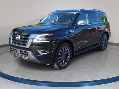 Certified 2021 Nissan Armada Platinum w/ Captain's Chairs Package