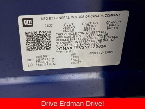 Used 2022 Chevrolet Equinox LT AWD/4WD image 32