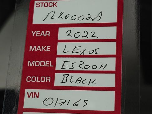 Used 2022 Lexus ES 300h F Sport w/ Accessory Package 2 image 39