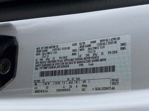 Used 2020 Ford F150 XL w/ Equipment Group 101A Mid image 29