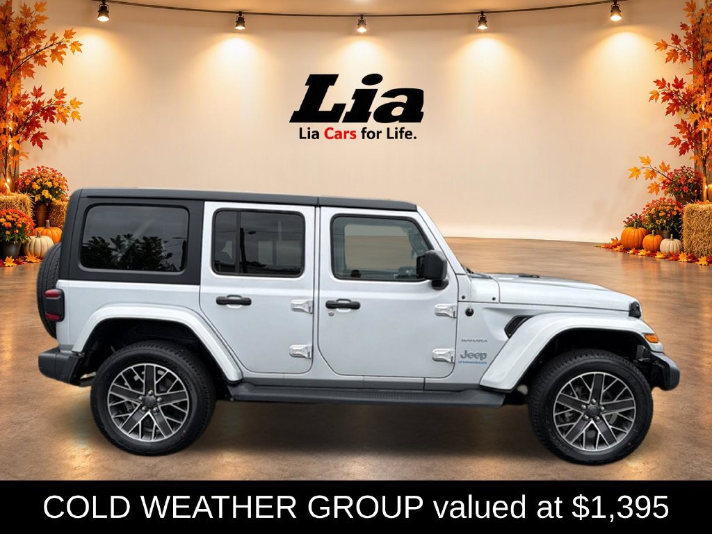 Certified 2023 Jeep Wrangler Unlimited Sahara w/ Cold Weather Group AWD/4WD image 2