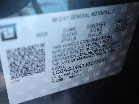 Used 2018 Cadillac CTS Premium Luxury image 16