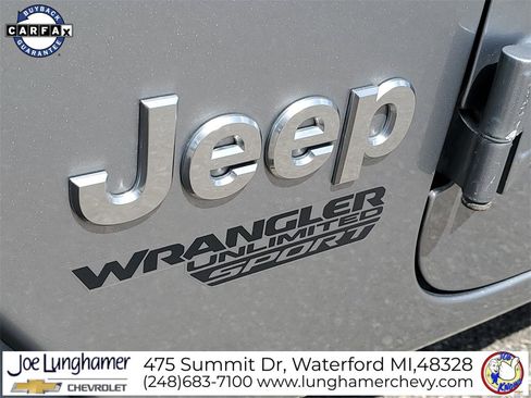 Used 2020 Jeep Wrangler Unlimited Sport S image 29