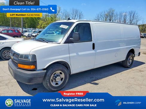 Used 2018 Chevrolet Express 3500 Extended w/ Driver Convenience Package RWD image 1