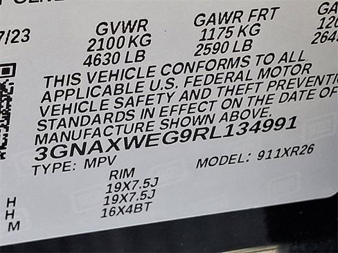 Certified 2024 Chevrolet Equinox RS w/ RS Leather Package image 26