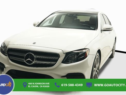 Used 2020 Mercedes-Benz E 450 4MATIC Sedan image 1