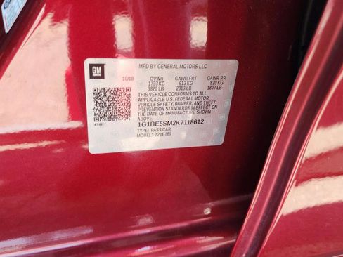 Used 2019 Chevrolet Cruze LT FWD image 19