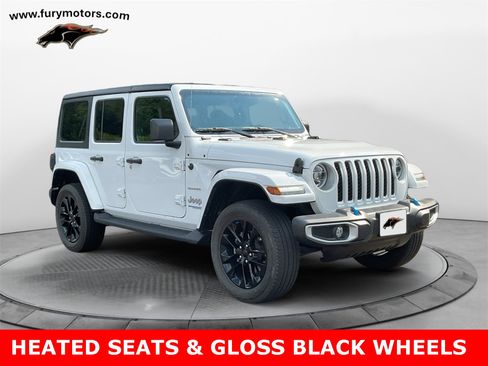 Used 2022 Jeep Wrangler Unlimited Sahara w/ Cold Weather Group image 1