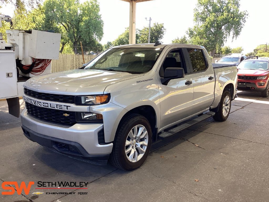 Used 2021 Chevrolet Silverado 1500 Custom RWD image 1