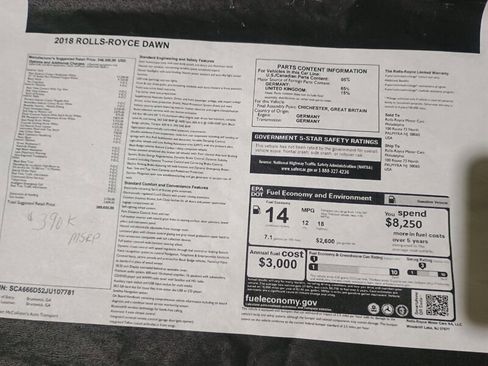 Used 2018 Rolls-Royce Dawn image 40