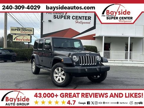 Used 2017 Jeep Wrangler Unlimited Sahara w/ Dual Top Group image 1