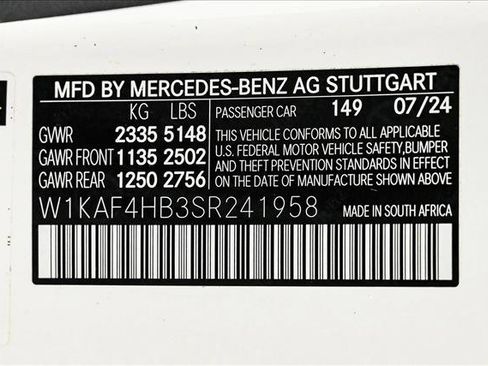 Certified 2025 Mercedes-Benz C 300 4MATIC Sedan image 22