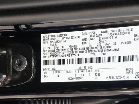 New 2026 Ford F150 XLT w/ Equipment Group 302A MID AWD/4WD image 41