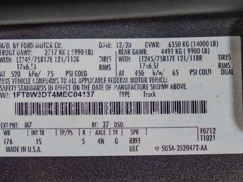 Used 2021 Ford F350 XL w/ STX Appearance Package image 66