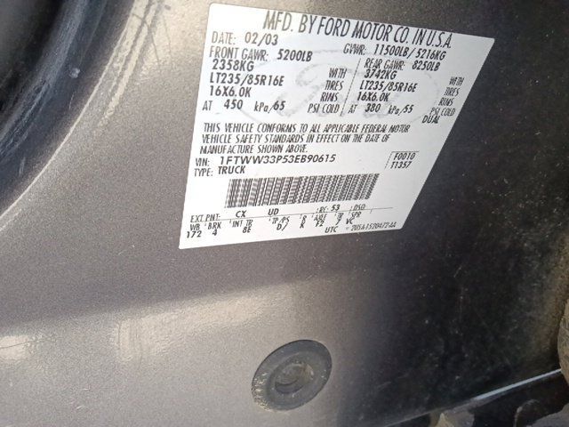 Used 2003 Ford F350 4x4 Crew Cab DRW Super Duty image 9