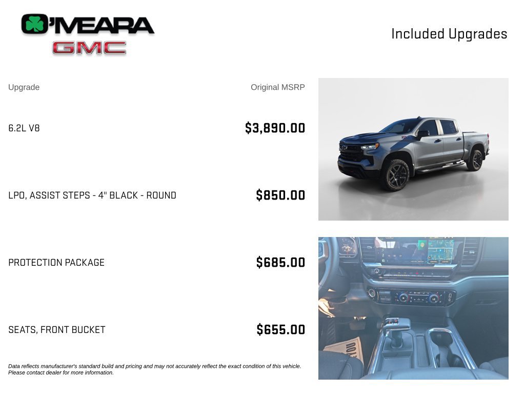 Used 2025 Chevrolet Silverado 1500 LT Trail Boss w/ Protection Package AWD/4WD image 4
