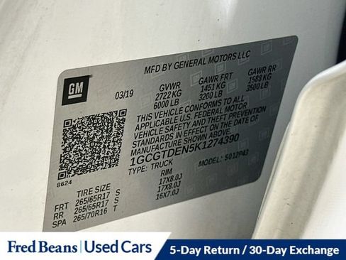 Used 2019 Chevrolet Colorado Z71 AWD/4WD image 38