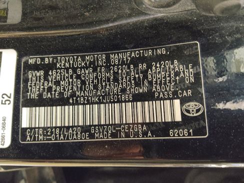 Used 2018 Toyota Camry XLE w/ Driver Assist Package image 33