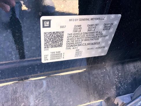 Used 2018 Chevrolet Tahoe LT w/ Luxury Package image 36