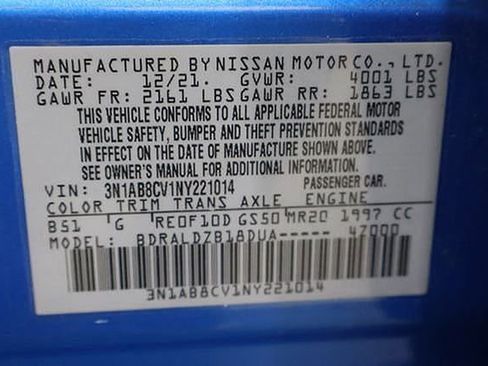 Used 2022 Nissan Sentra SV image 19