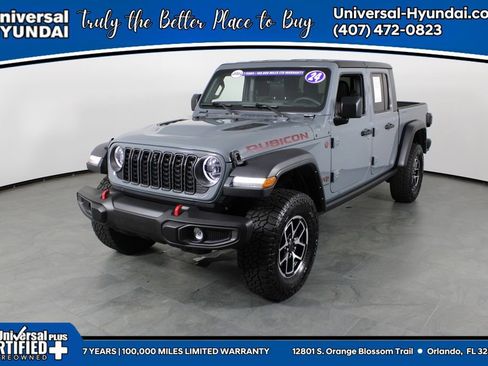 Used 2024 Jeep Gladiator Rubicon w/ Technology Group image 1