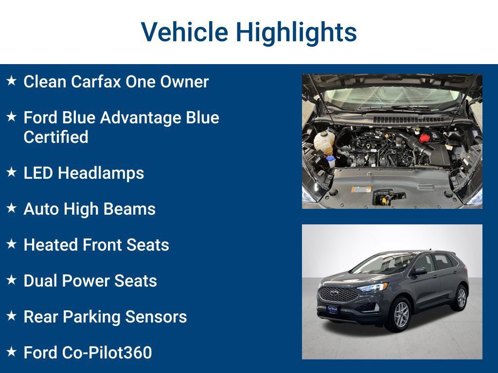 Certified 2024 Ford Edge SEL AWD/4WD image 3