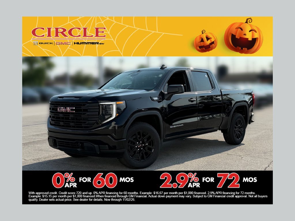 New 2026 GMC Sierra 1500 Pro w/ Graphite Edition AWD/4WD 360° Tour