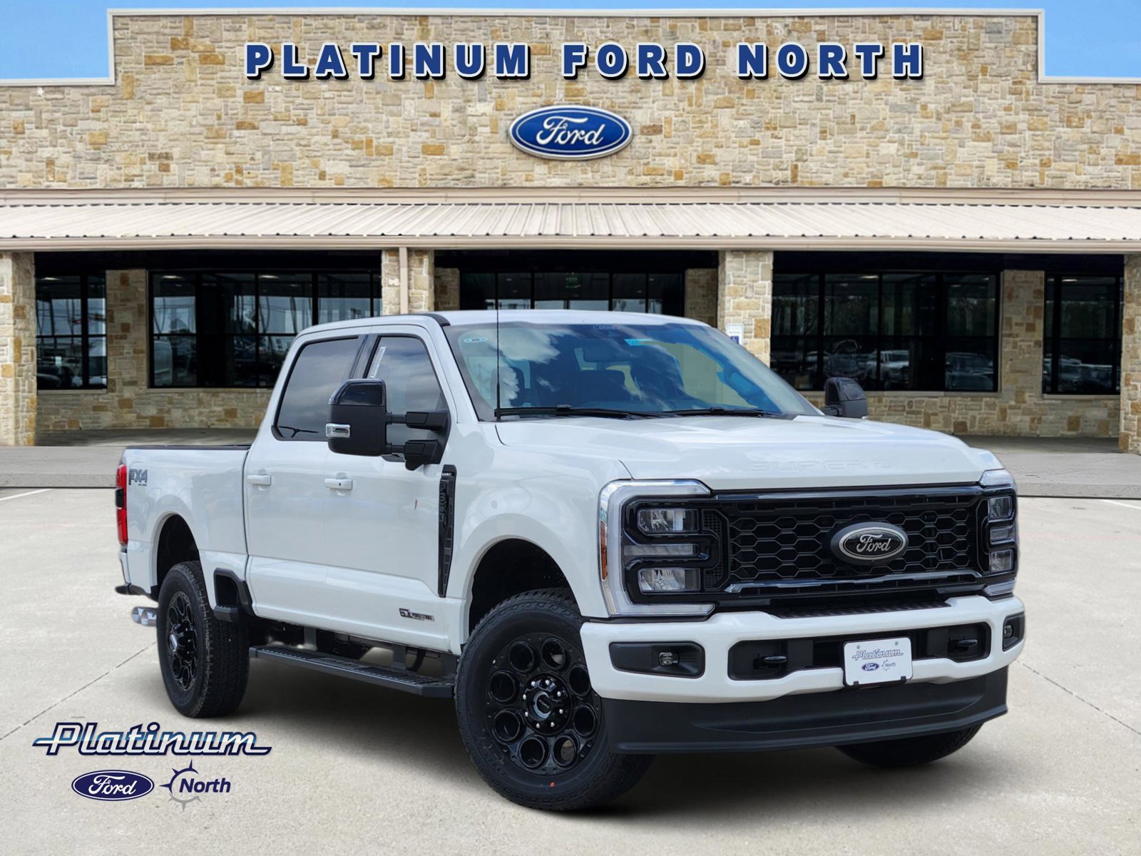 New 2026 Ford F350 Lariat w/ Black Appearance Package AWD/4WD 360° Tour