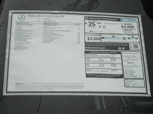 New 2026 Mercedes-Benz GLA 35 AMG 4MATIC image 26