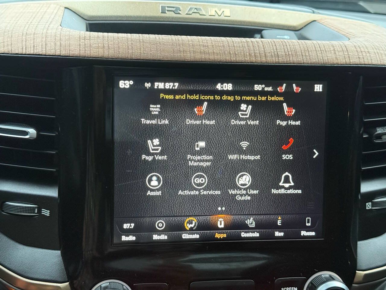 Used 2019 RAM 1500 Laramie Longhorn w/ Bed Utility Group AWD/4WD image 82