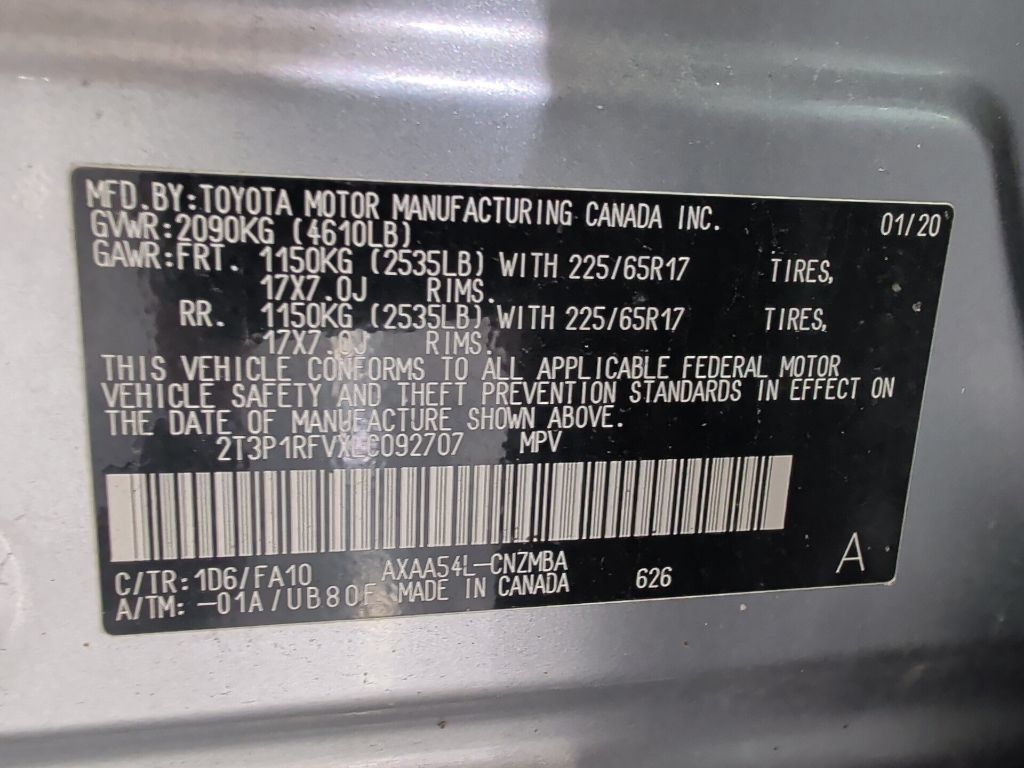 Used 2020 Toyota RAV4 XLE AWD/4WD image 16