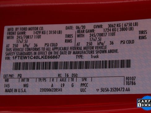 Used 2020 Ford F150 XL w/ Equipment Group 101A Mid image 42